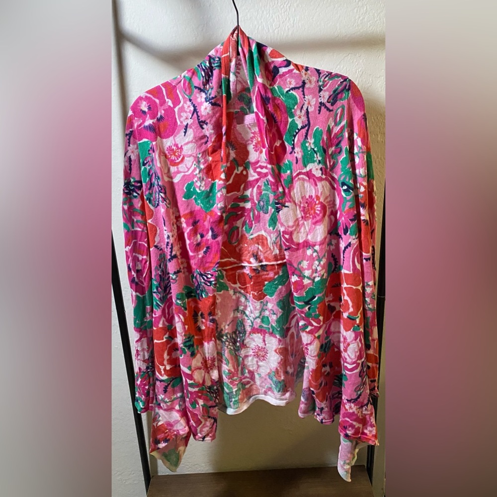 Lilly Pulitzer cardigan sweater, sz medium